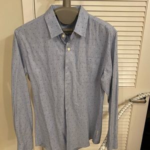 7 diamonds button down - mens small